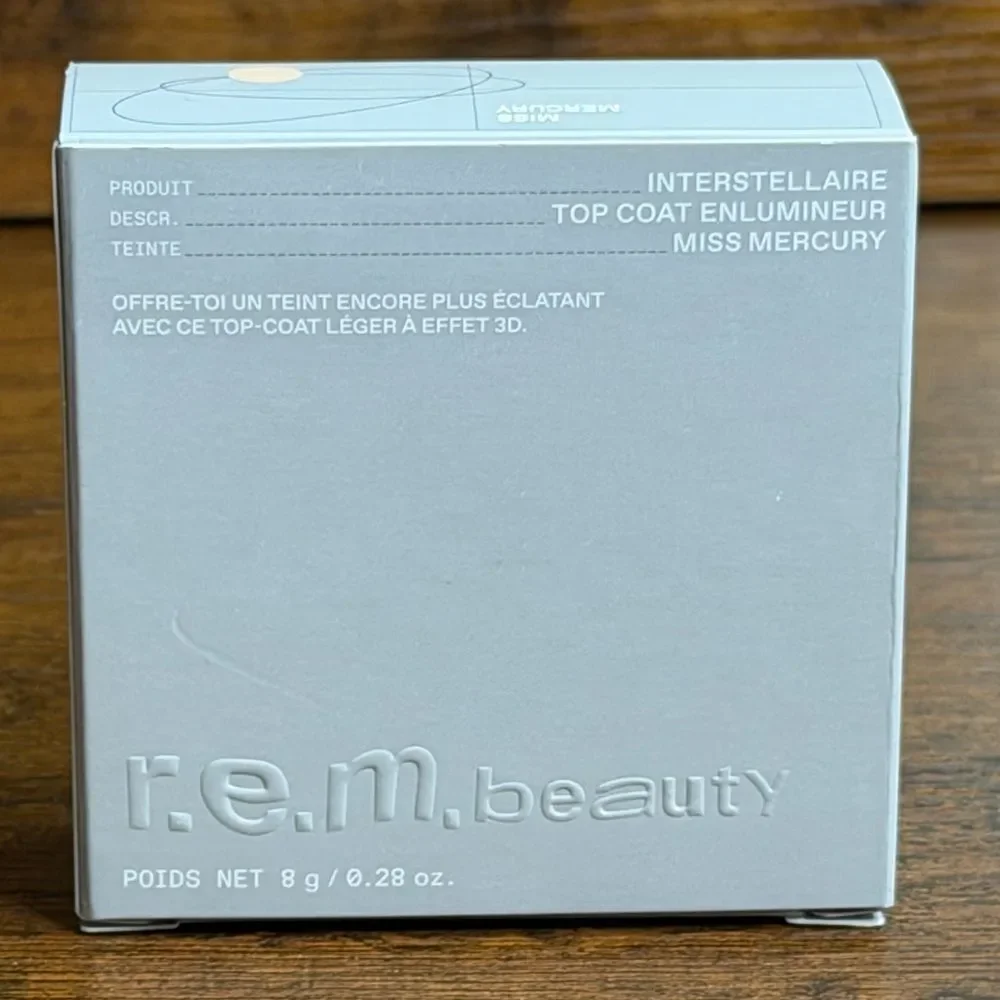 r.e.m. beauty Interstellar Highlighter Topper Miss Mercury 8g NIB